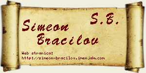 Simeon Bracilov vizit kartica